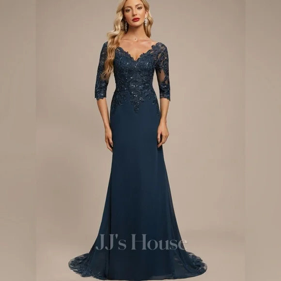 NWOT Cabernet formal gown from JJHouse - Picture 6 of 8